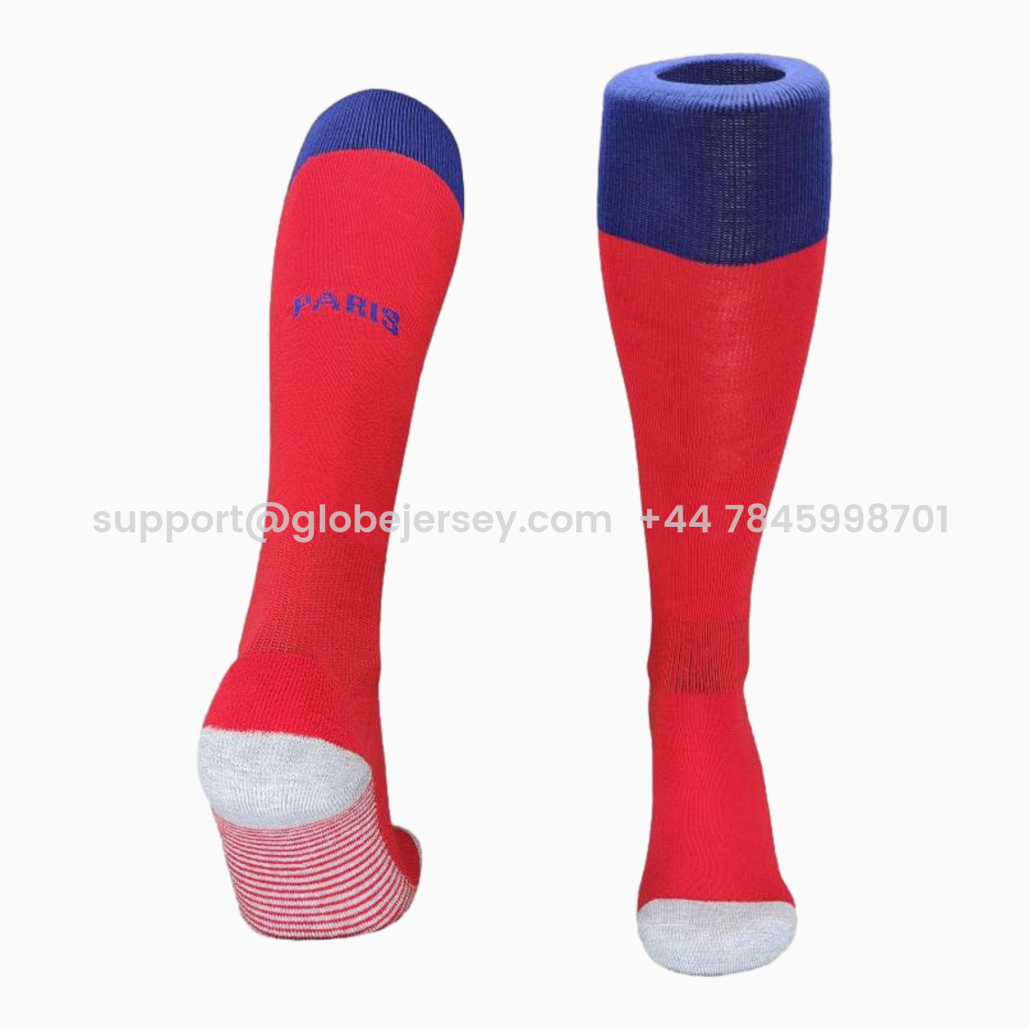 Paris Saint-Germain PSG 25-26 Third Socks - Red