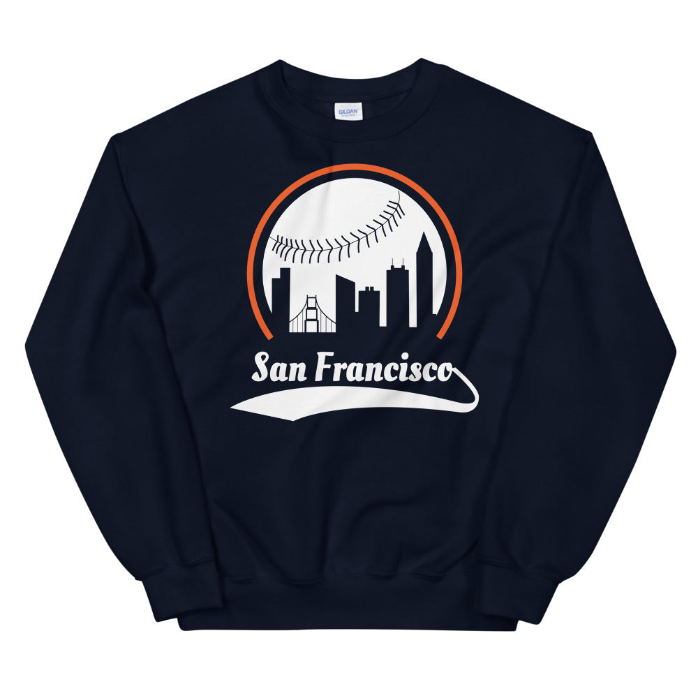 Unisex San Francisco Giants Baseball Crewneck Sweatshirt