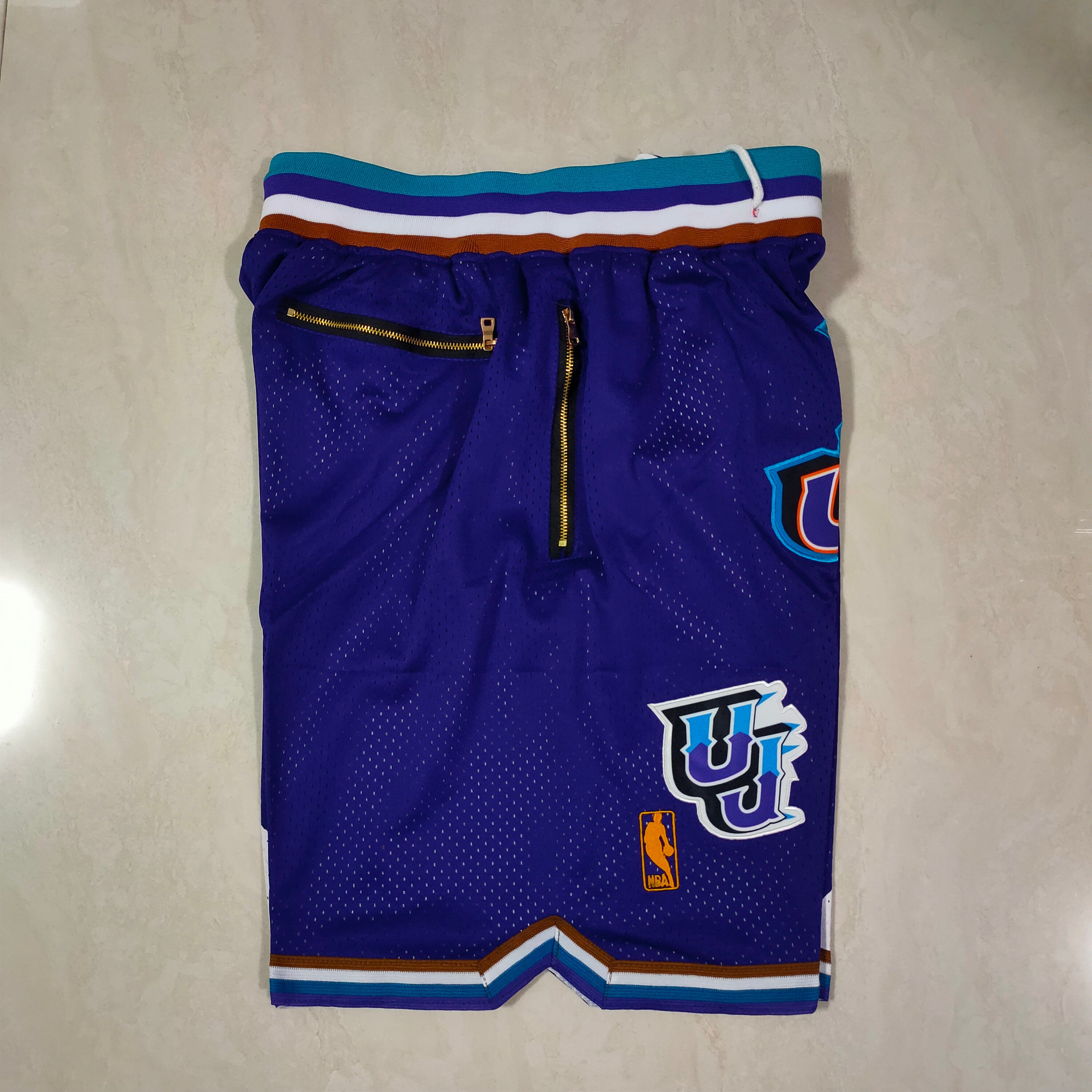 Utah Jazz Snowy Purple Pocket Pants