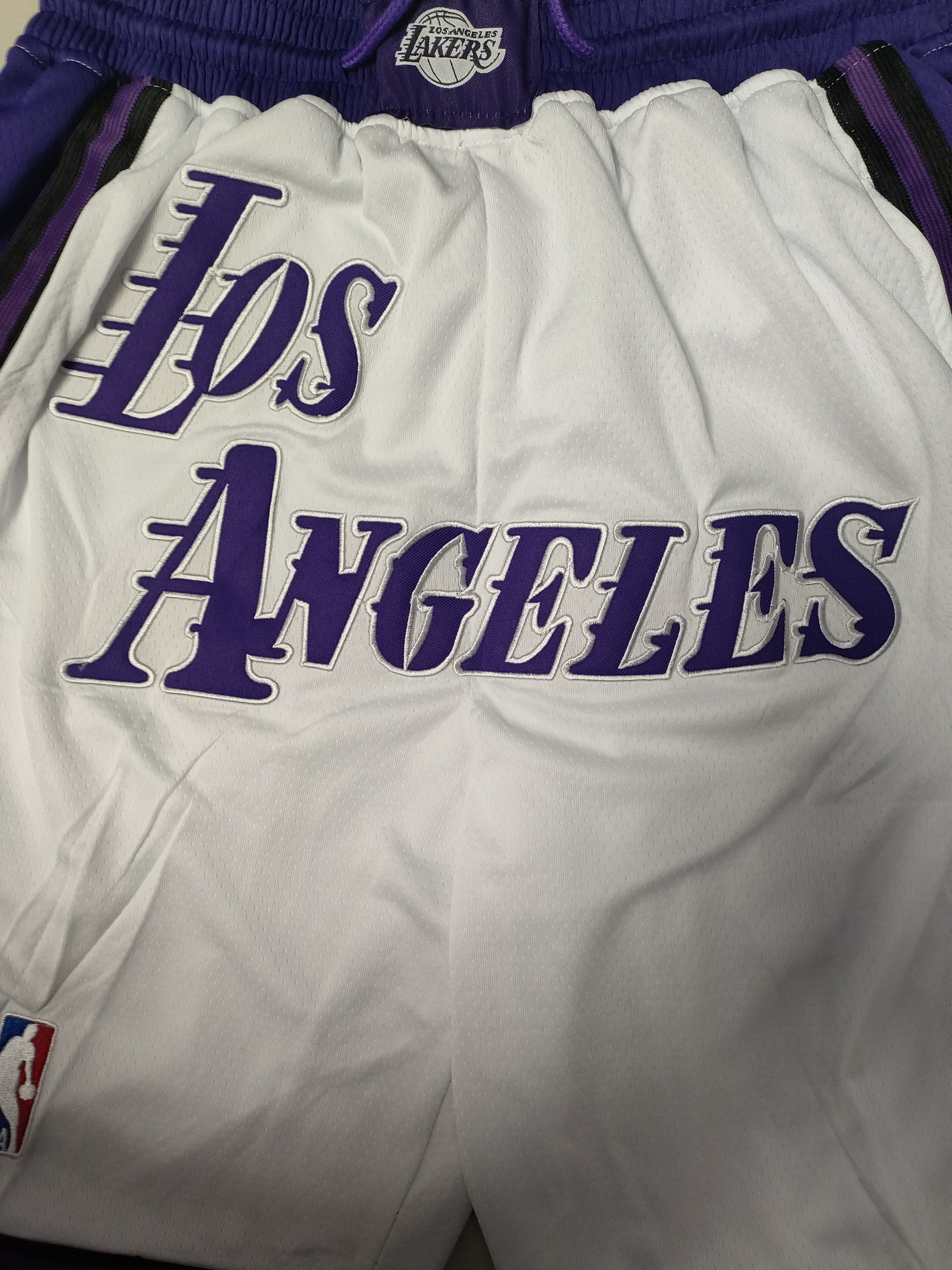 Los Angeles Lakers White City Edition Pocket Pants