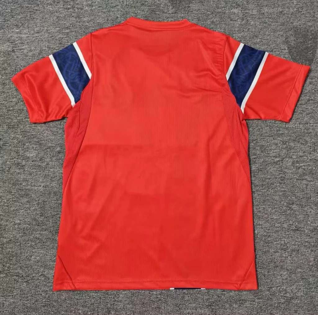 Norway 2026 World Cup Red/Navy/White Home Jersey