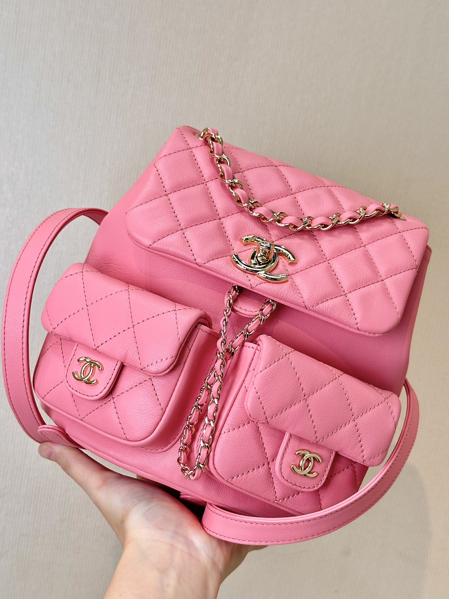 [15A] Chanel Duma Backpack