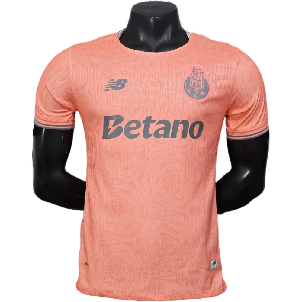 25-26 Porto Away Pink Jersey - Player Edition