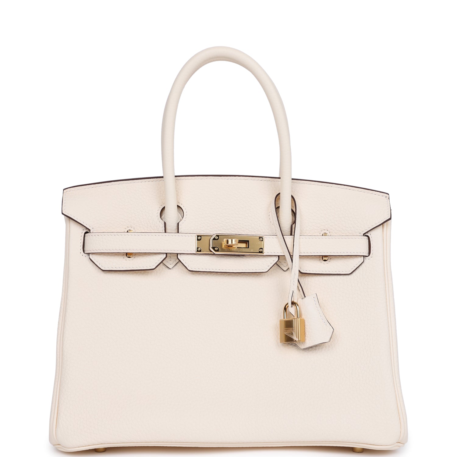 Birkin 30 Nata Clemence Gold Hardware