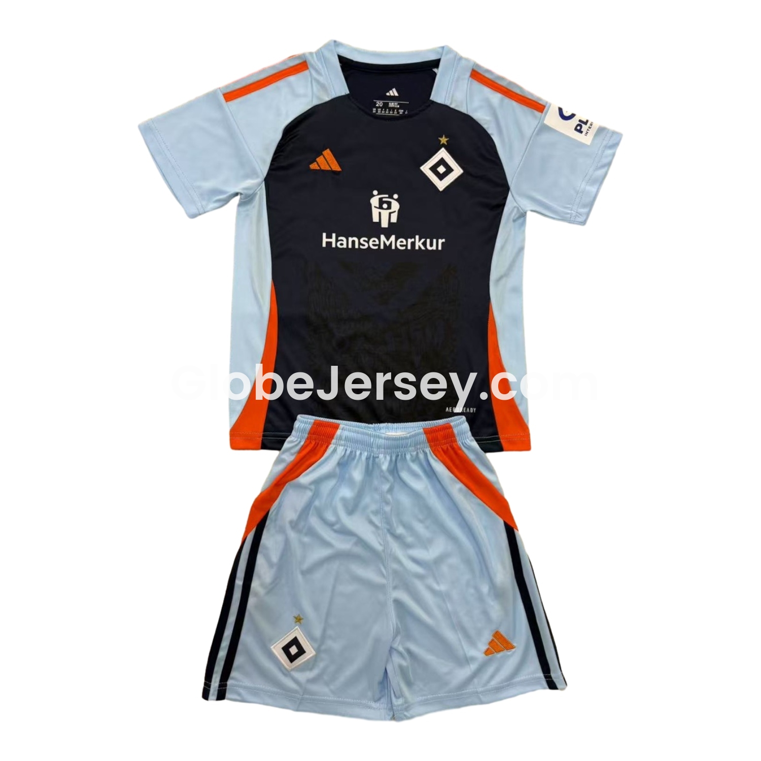 Hamburger SV 25-26 World Girls' Day Blue Special Men's Adult Jersey Set - Fans Version