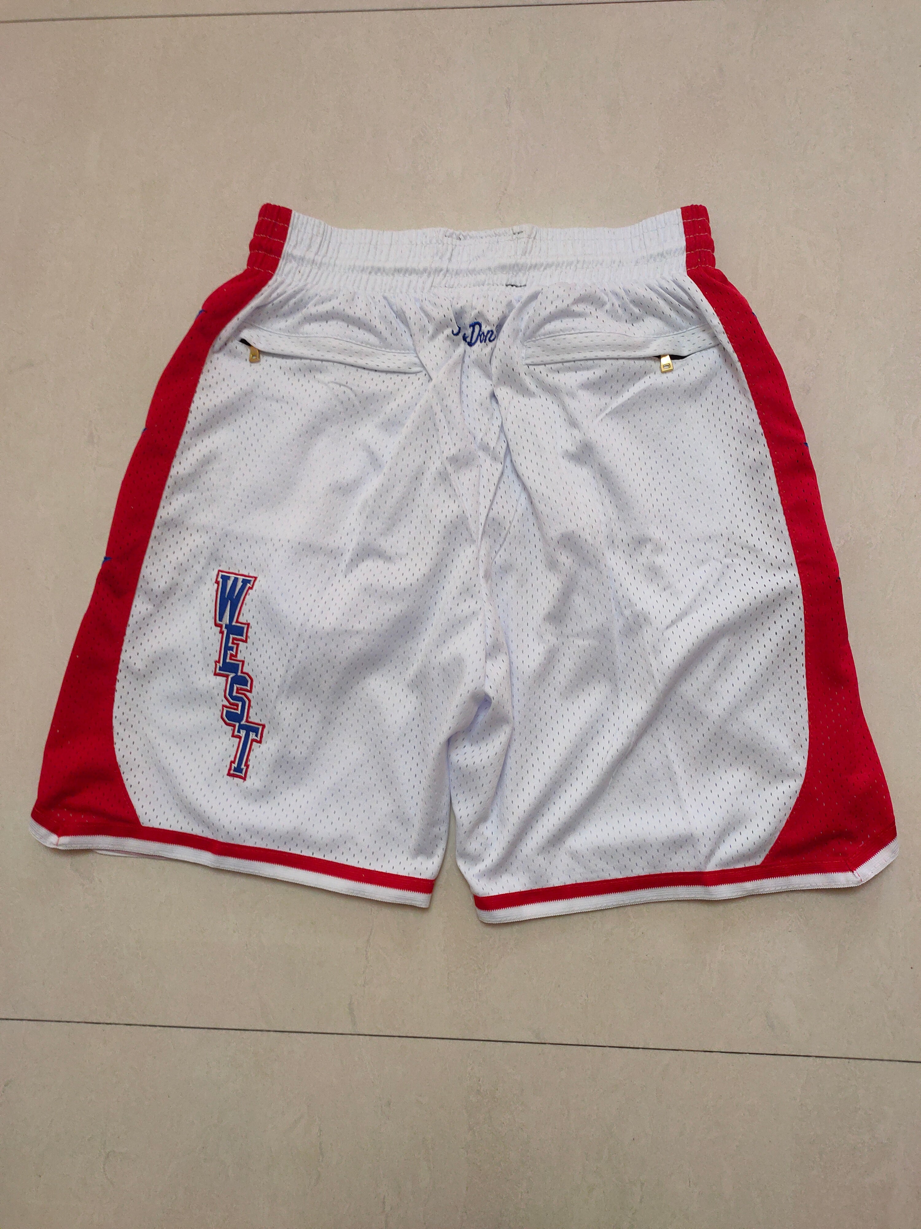 2024 NBA All-Star White Pocket Pants