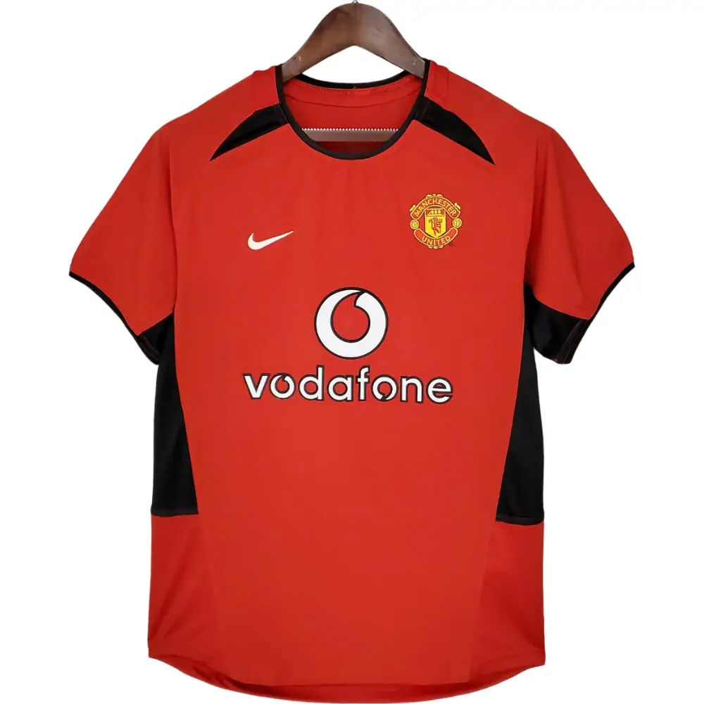 2002/2004 Retro Manchester United Home Football Shirt 1:1 Thai Quality - Fans Edition