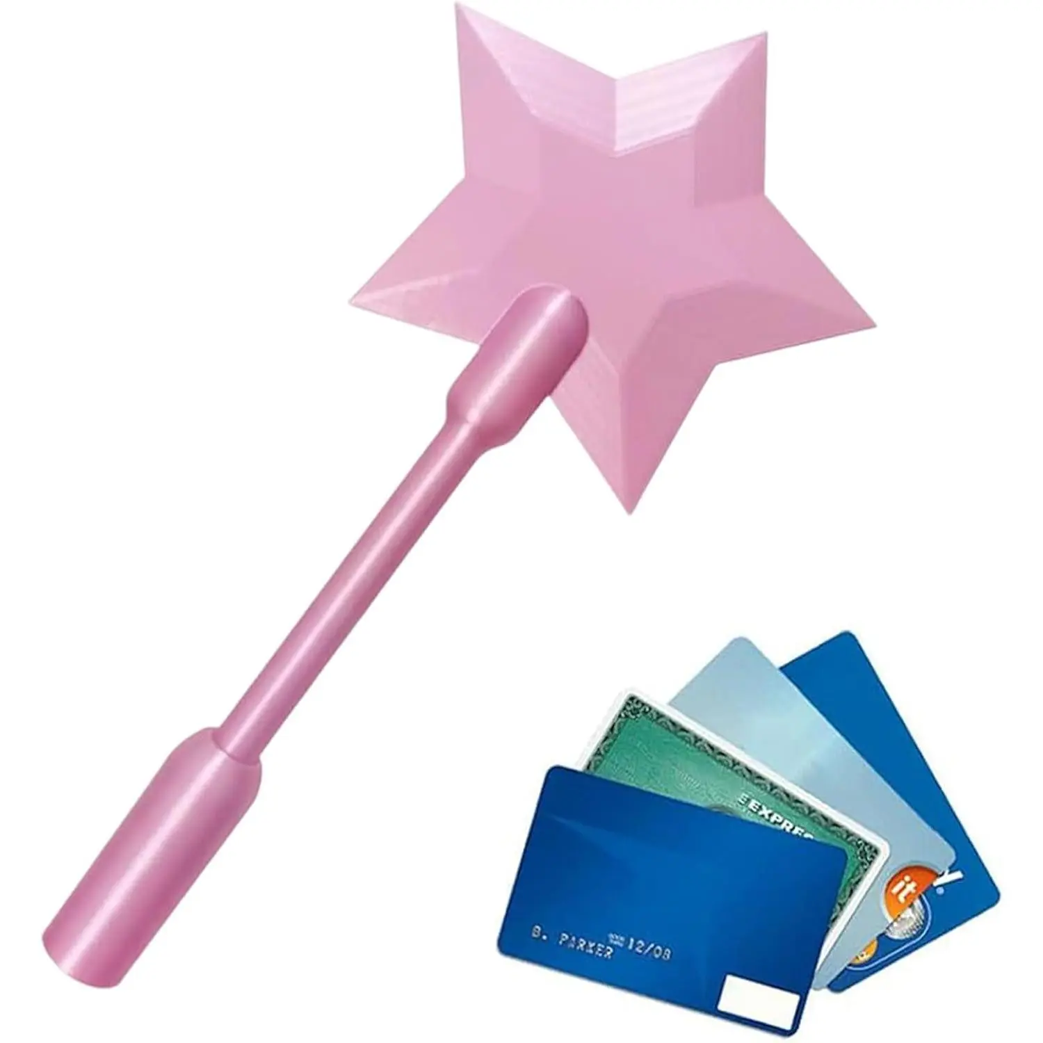 Star Magic Wands Contactless Payment Card Holder | 3D Printed Wand Tap To Pay