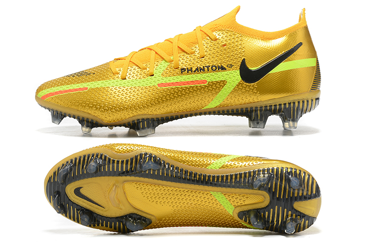 Shock Wave series low-top Phantom GT2 waterproof Recharge all-knit FG football shoes Nike Phantom GT2 Elite FG