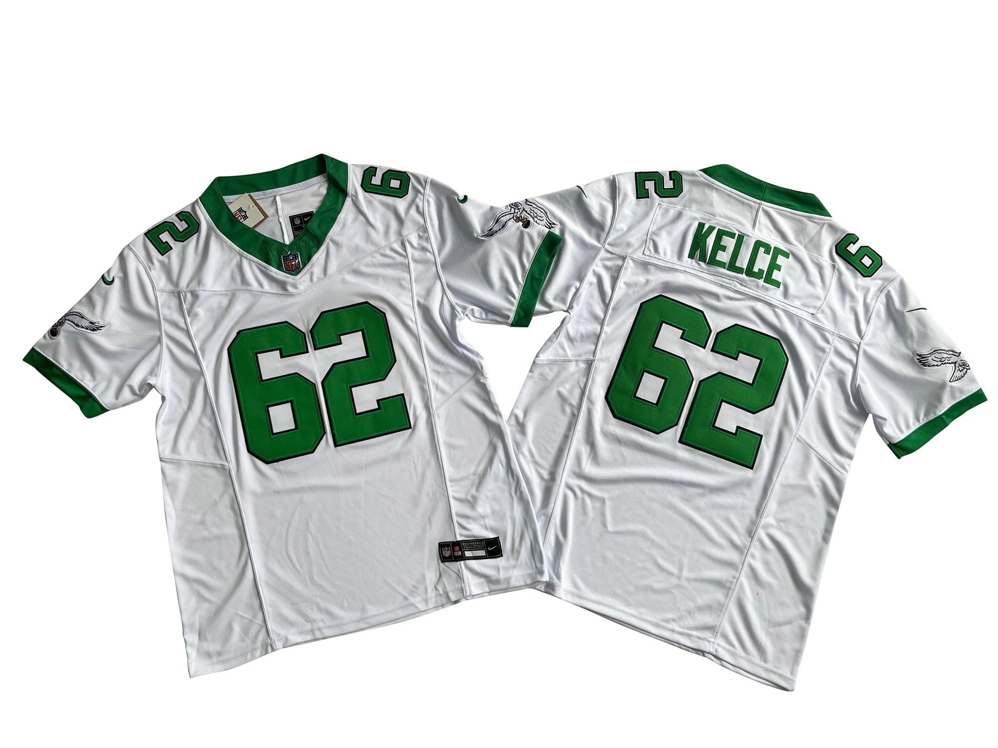 Philadelphia Eagles 62# Jason Kelce Nike Vapor F.U.S.E. Limited Jersey