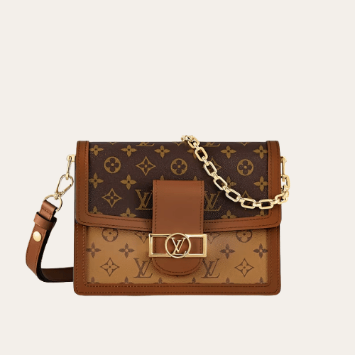Louis Vuitton Dauphine Mm Brown 9.8 Inches M45958