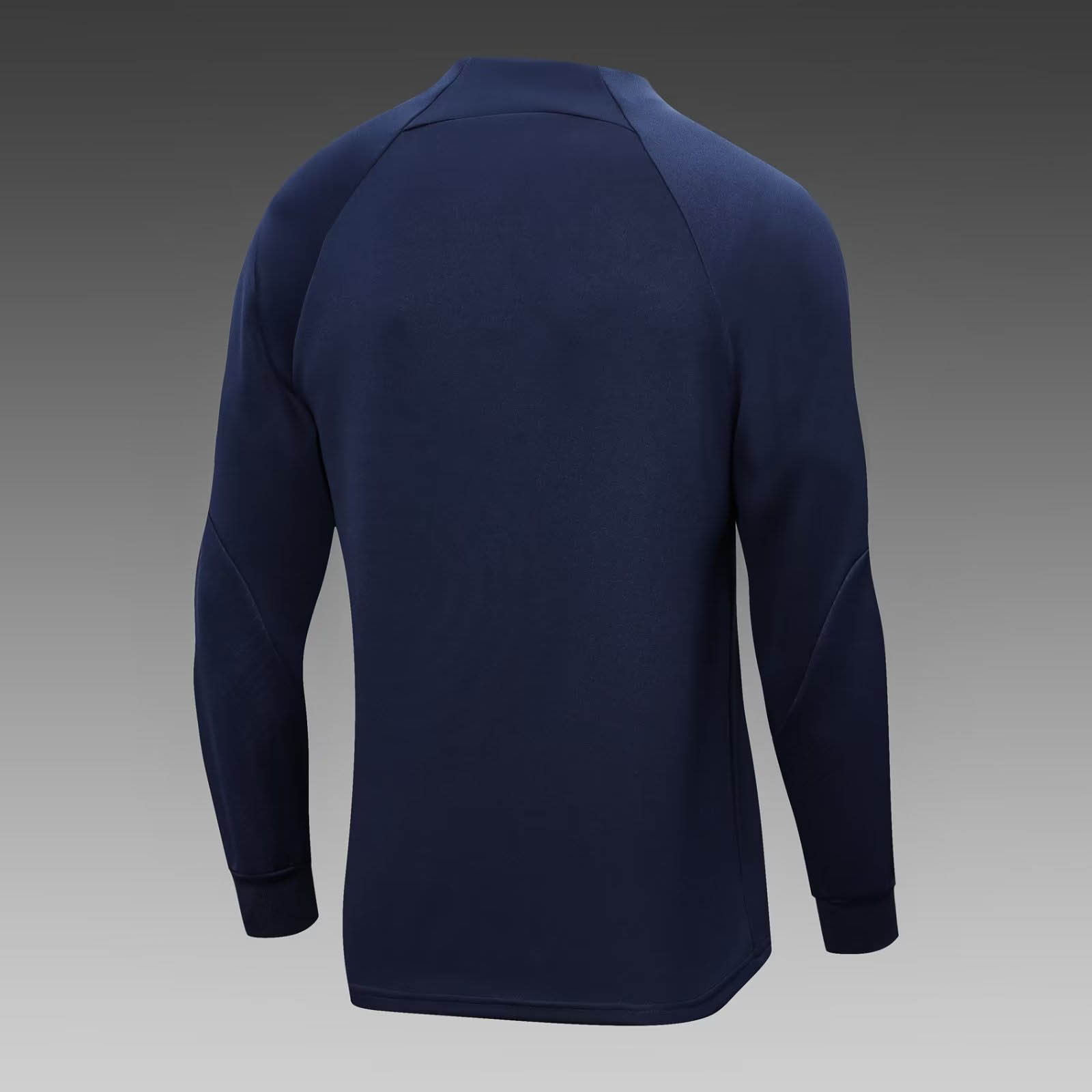 2022/2023 Barcelona Long Zip Jacke Dark Blue Jersey