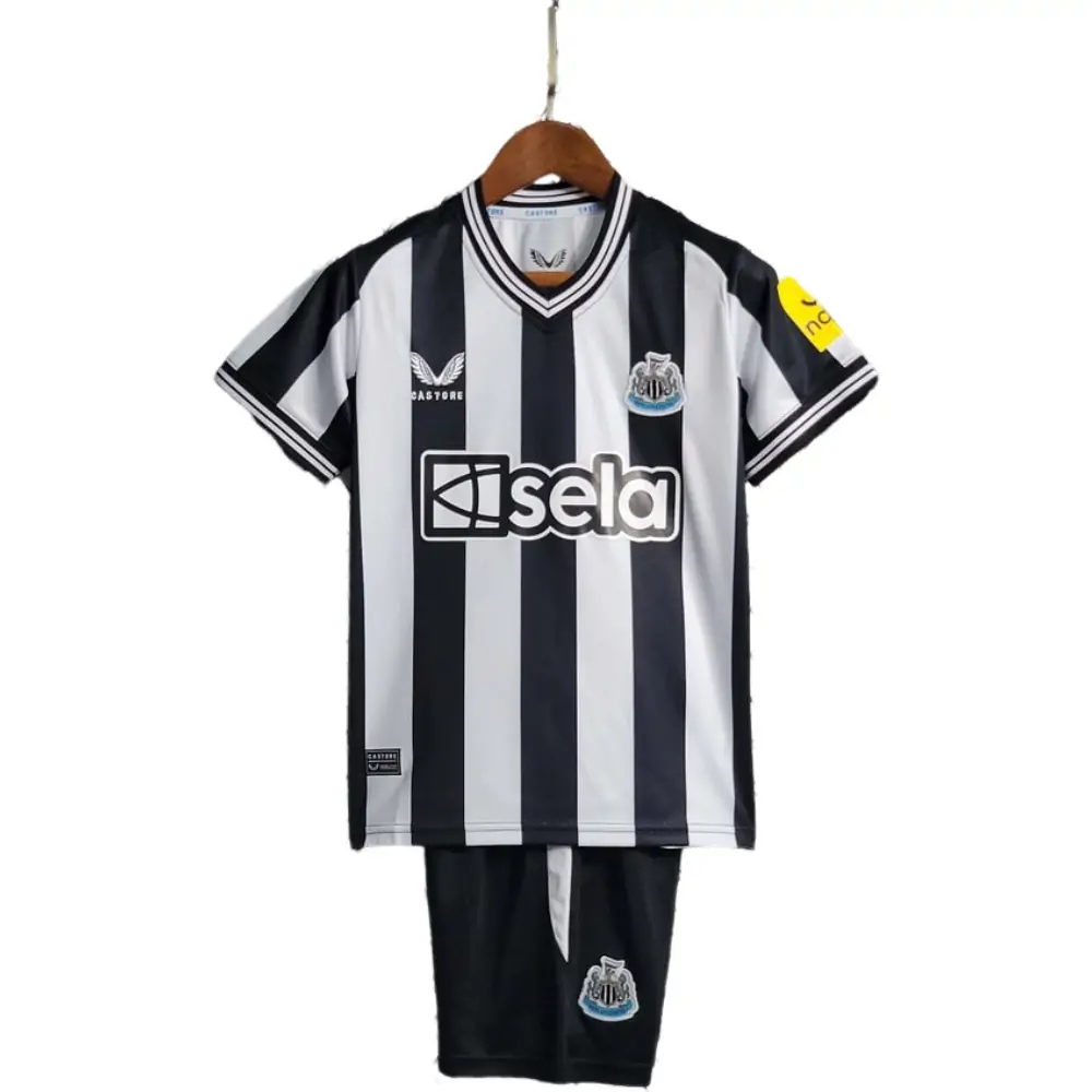 2023/2024 Newcastle United Home Football Jersey  Shirt 1:1 Thai Quality Kids Size