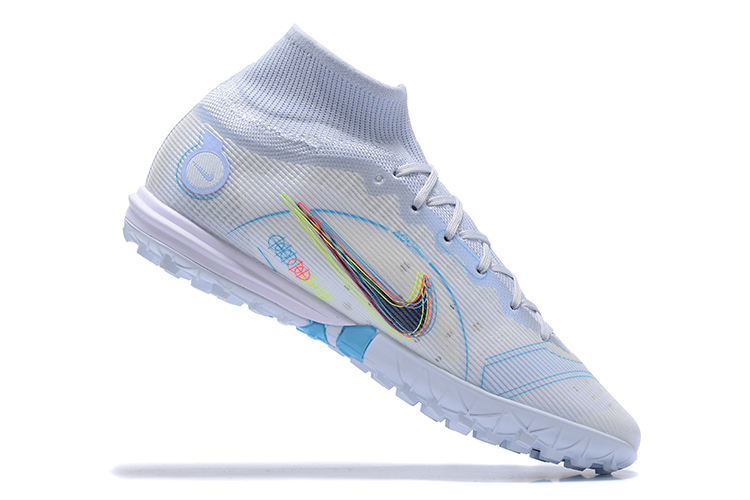 Assassin 14th generation high-top fully knitted waterproof MD air cushion grass stud football shoes