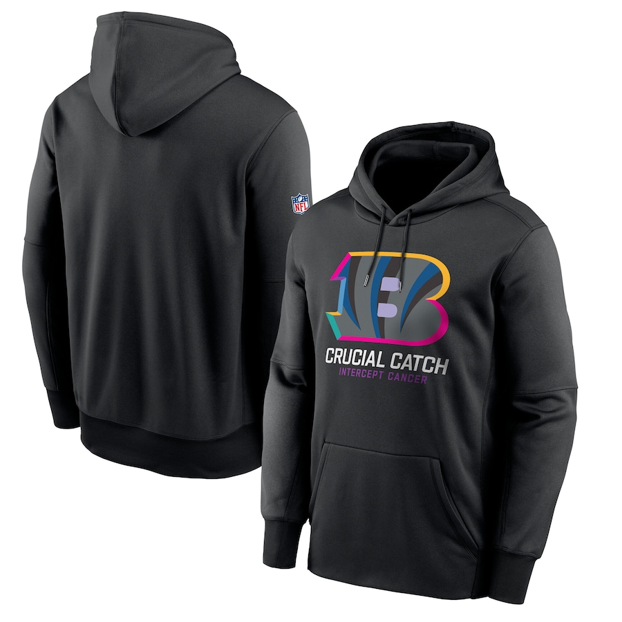 Cincinnati Bengals Crucial Catch Club Men's Hoodie