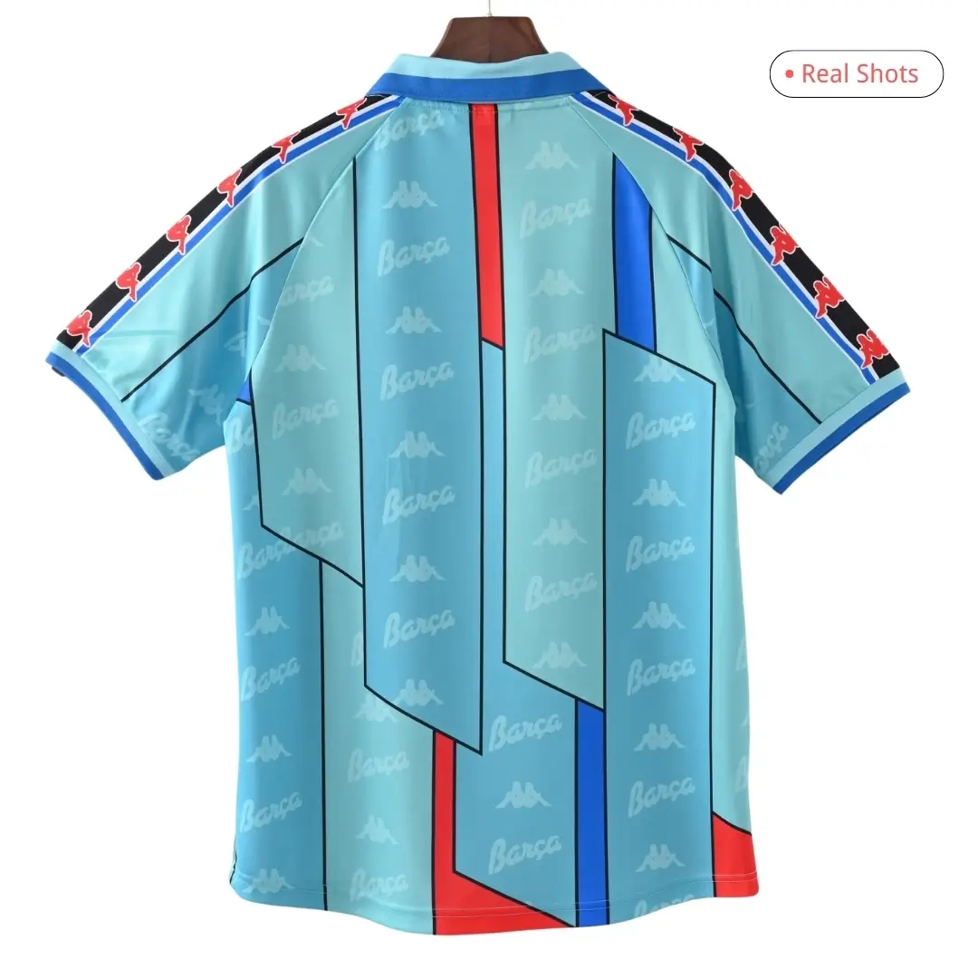 Barcelona 1996/97 Retro Away Soccer Jersey