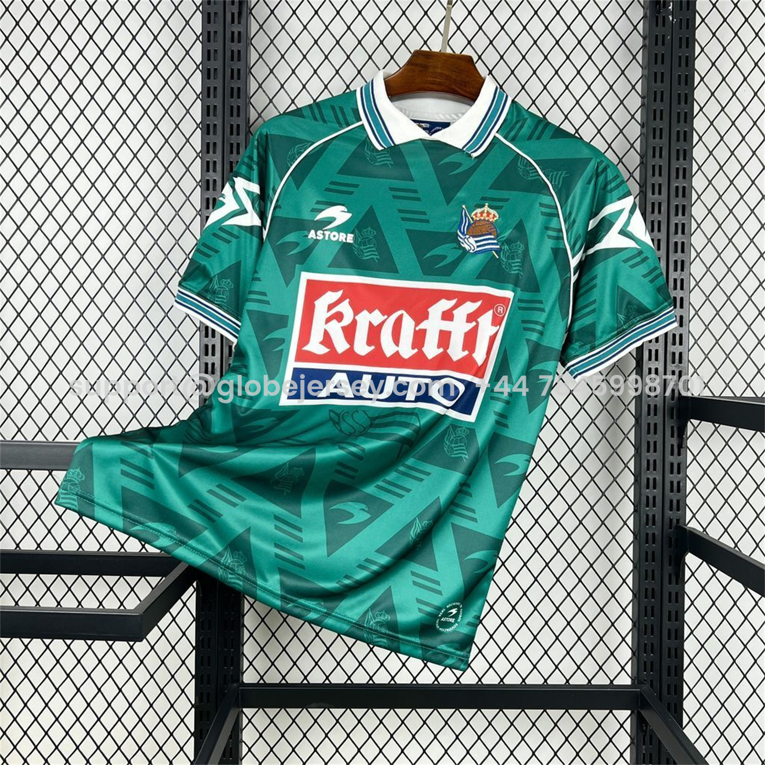 Retro Real Sociedad 1995-96 Home Jersey