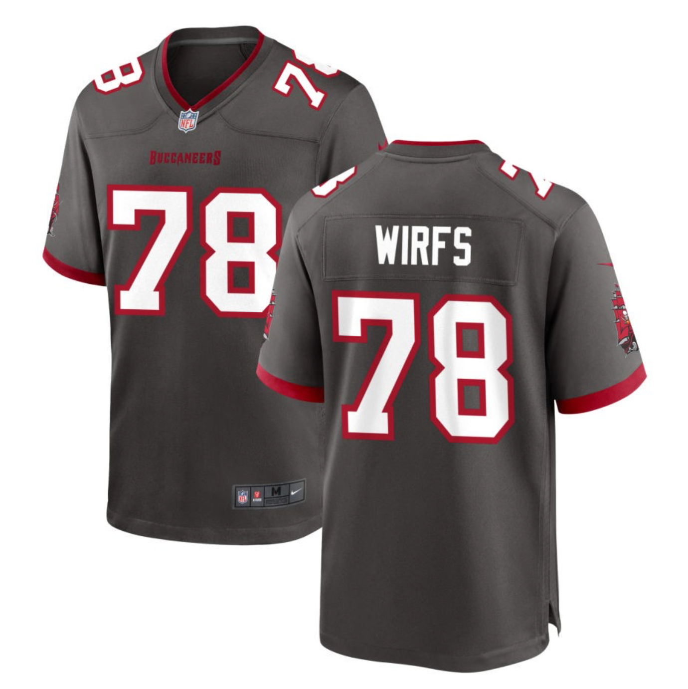 Tristan Wirfs Tampa Bay Buccaneers Jersey