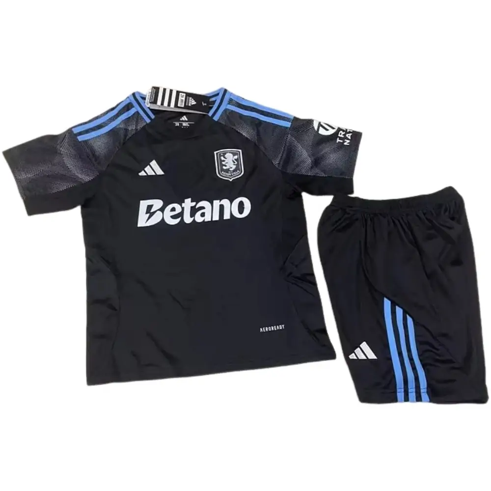 2025-26 Aston Villa Home Jersey - Children's Size Fans Edition