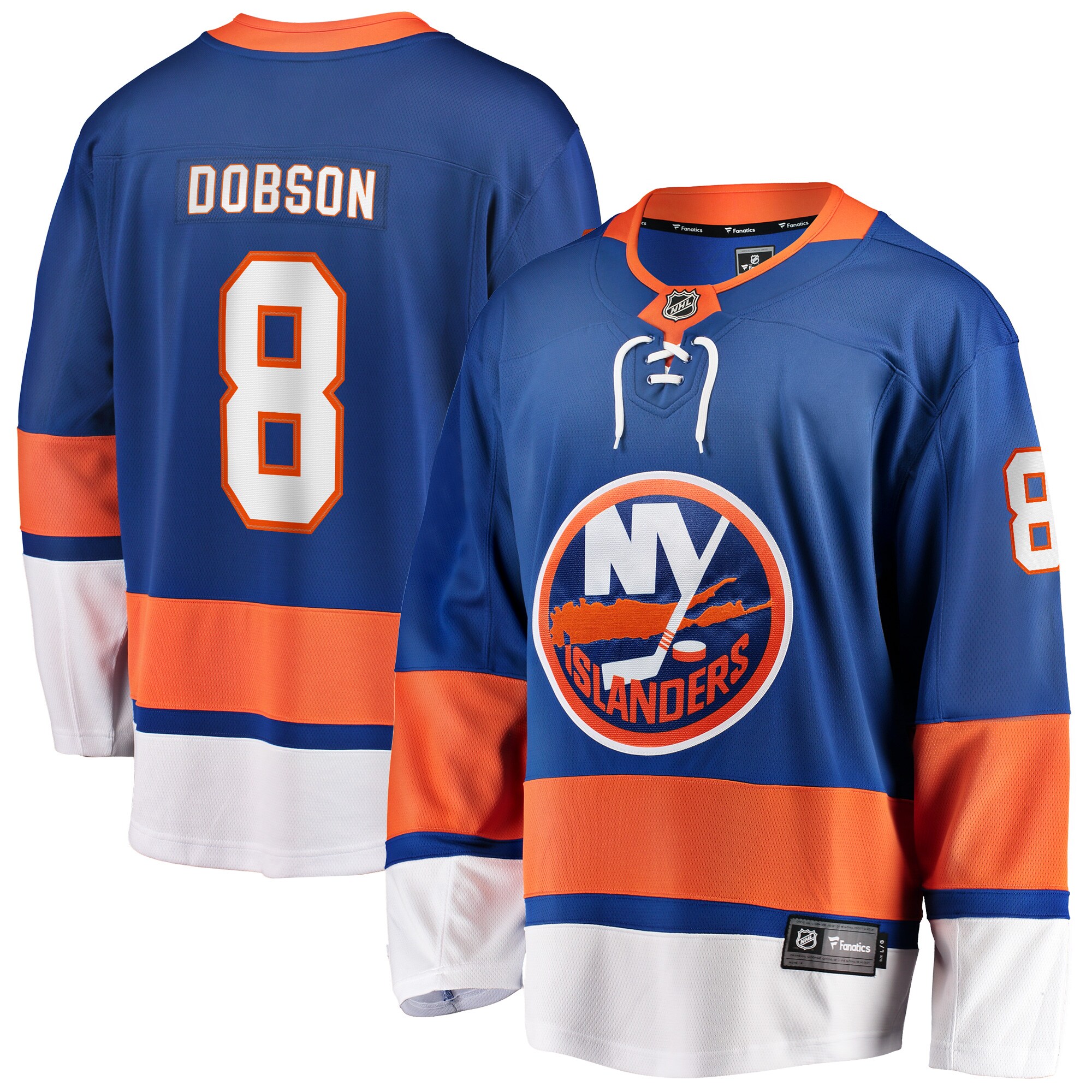 Noah Dobson New York Islanders Fanatics Replica   Jersey – Royal