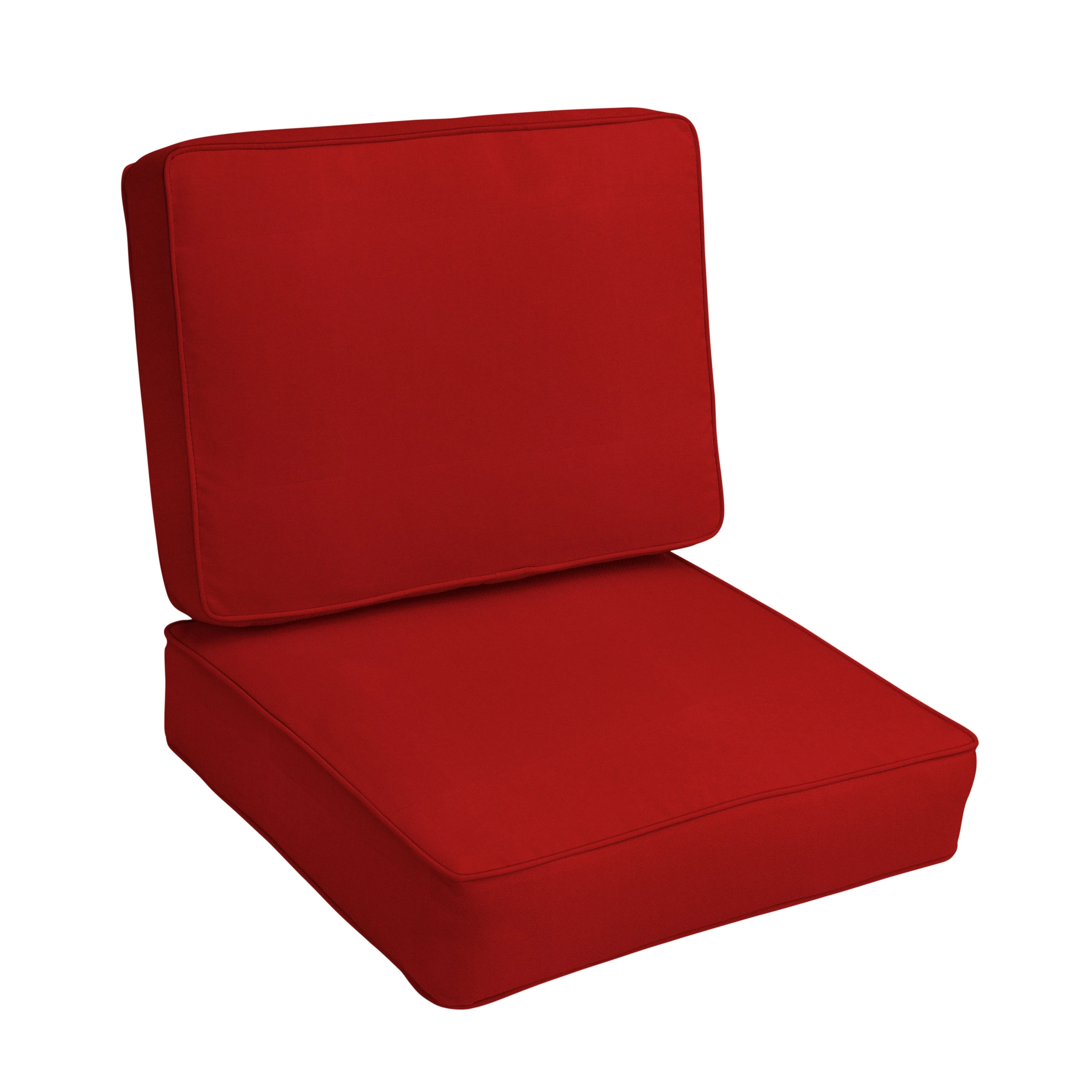 Mozaic Company Sunbrella Indoor/ Outdoor Corded Chair Cushion Set - 22