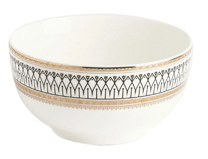 Ozarke Urban Retreat Plate Set, Fine Bone China (Set of 12)