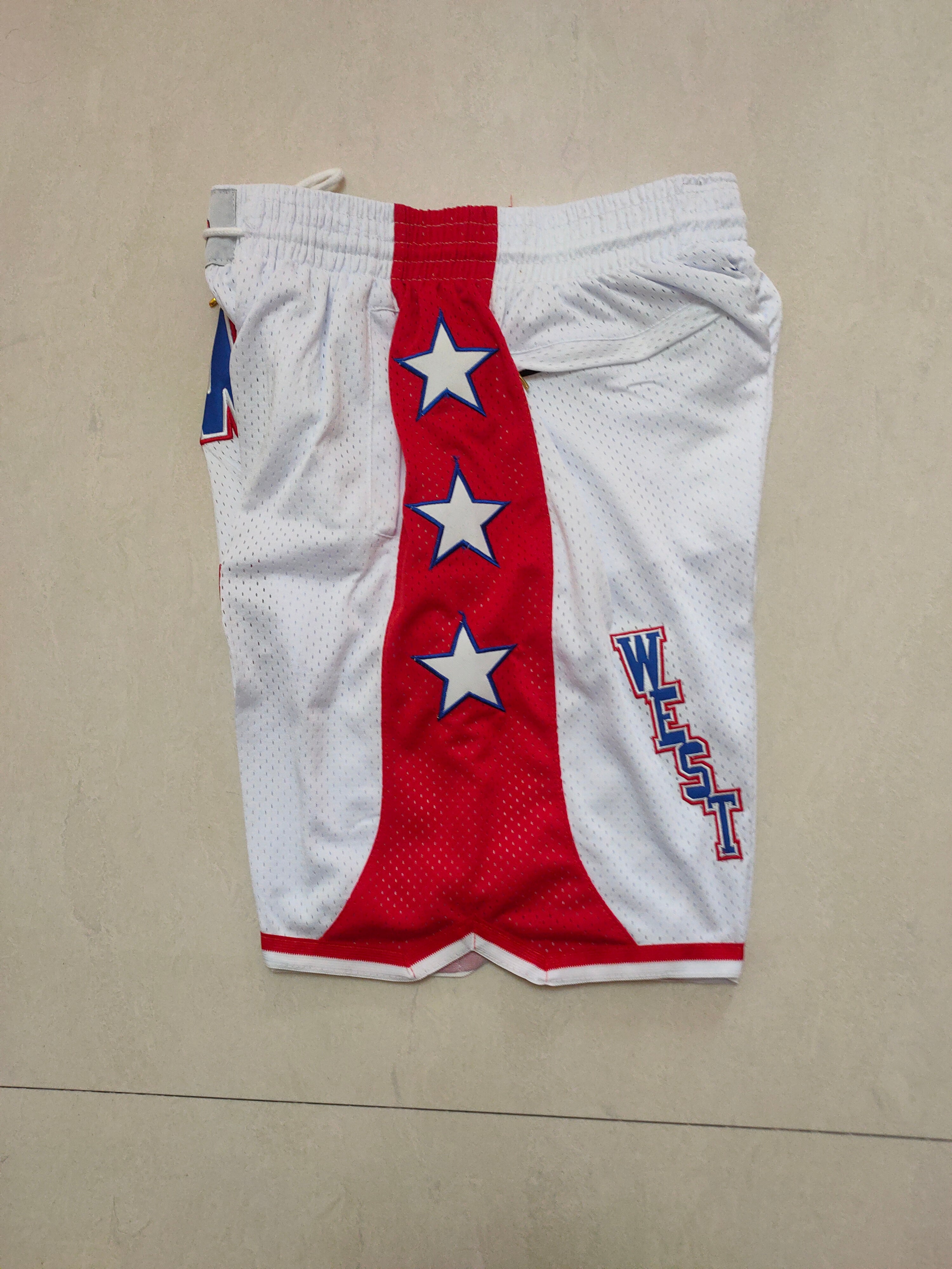 2024 NBA All-Star White Pocket Pants