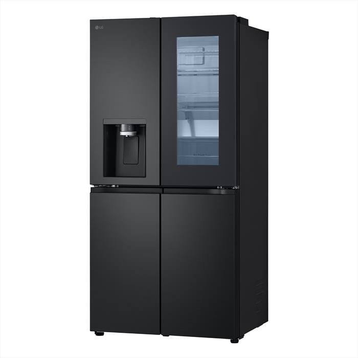 LG - Frigorifero 4 porte GMG860EPBE Classe E 508L-Black