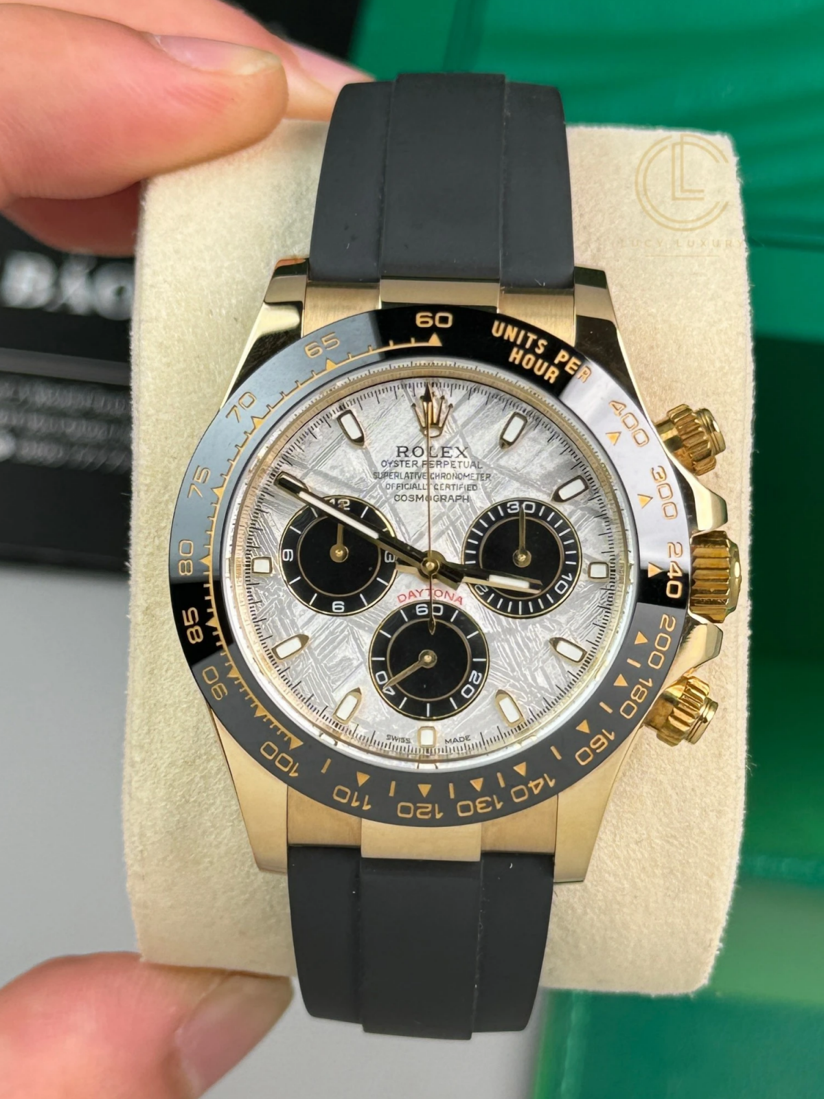 【Super Clone】Rolex Cosmograph Daytona Oyster, 40 mm, yellow gold m126518ln-0016