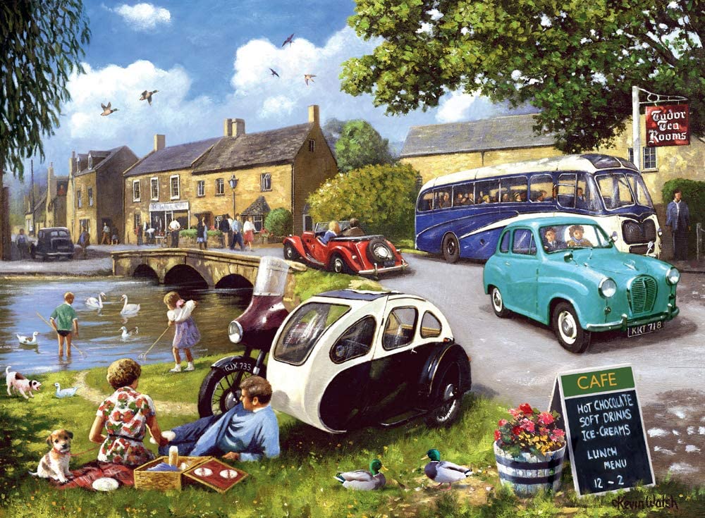 Happy Days No 2, Days Out – 4 x 500 Piece Jigsaw Puzzles (Ravensburger)