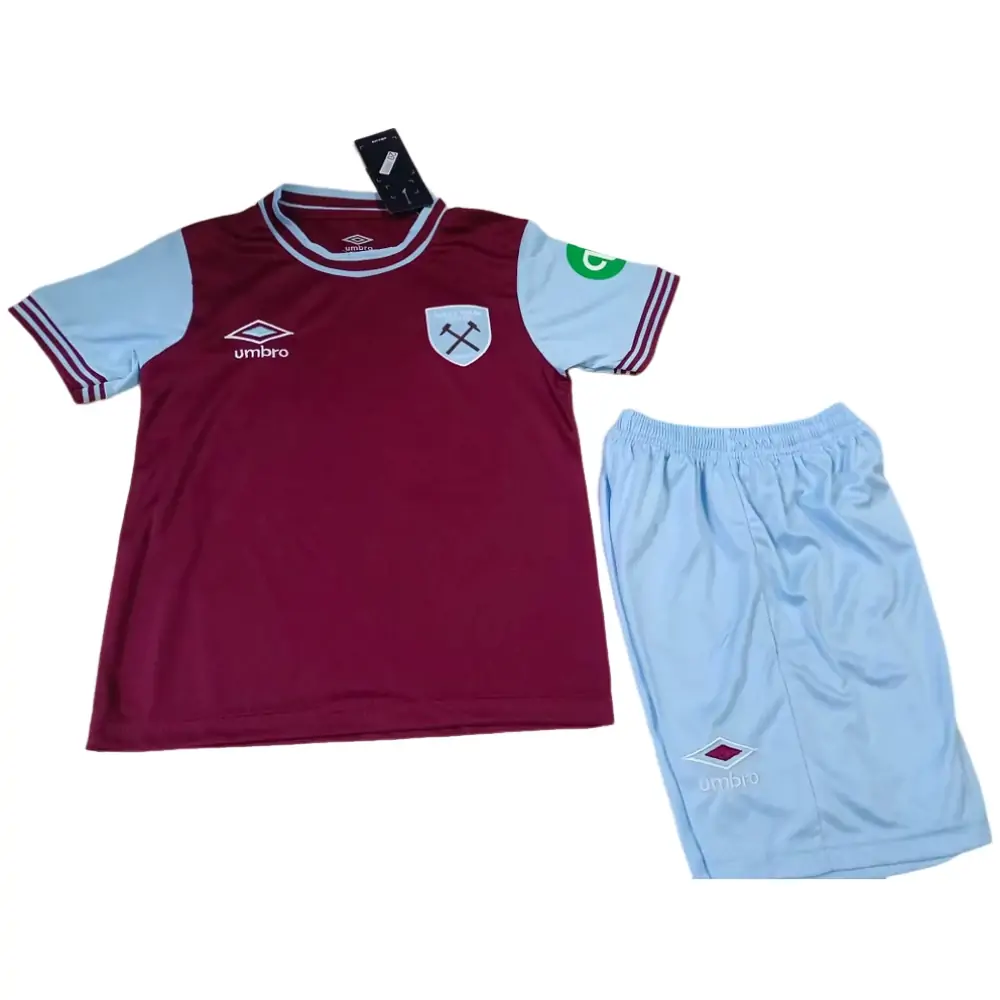 2024/25 West Ham United Home Shirt - Kids Kit