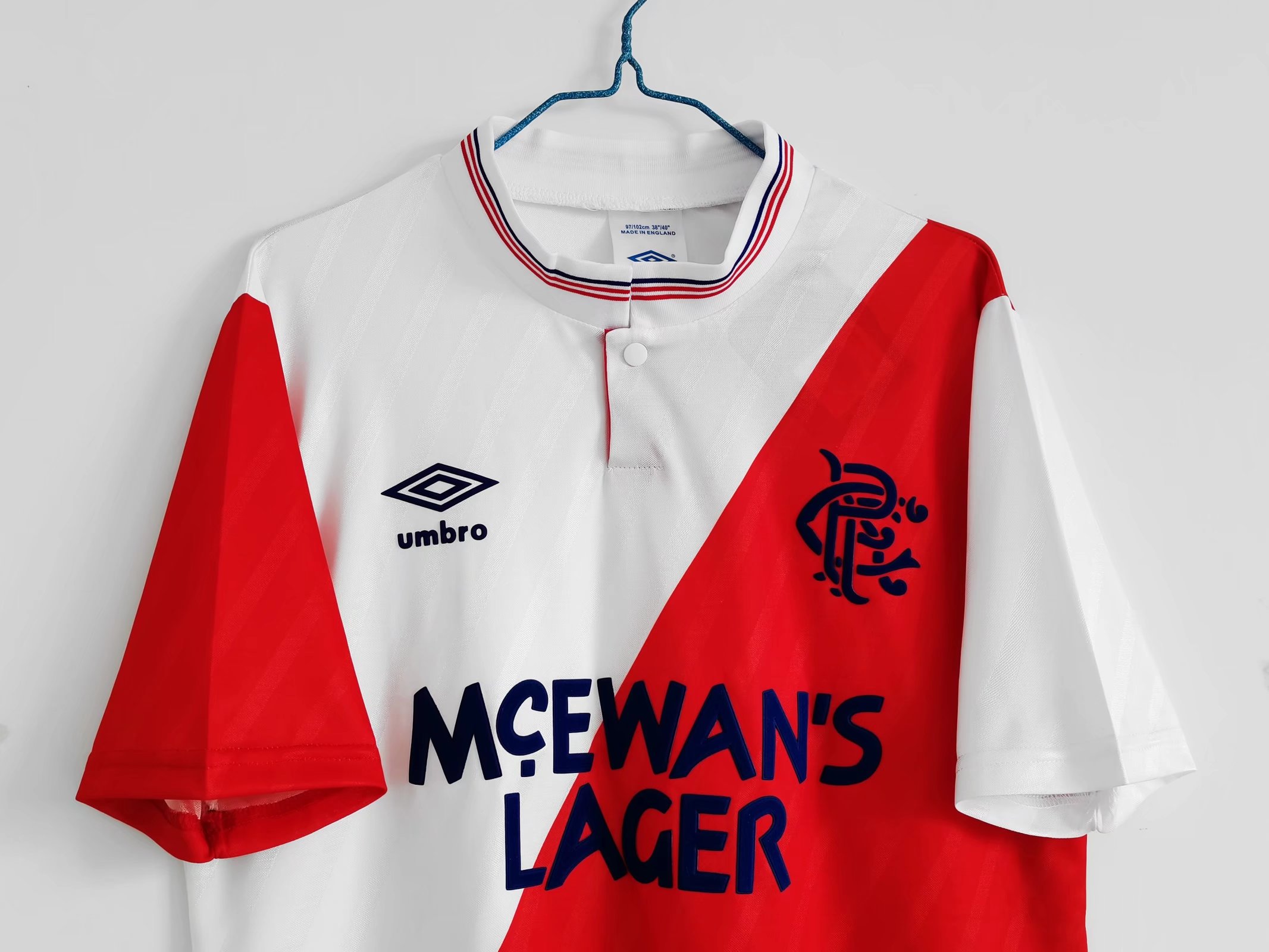 1987/88 Rangers Away Retro Shirt