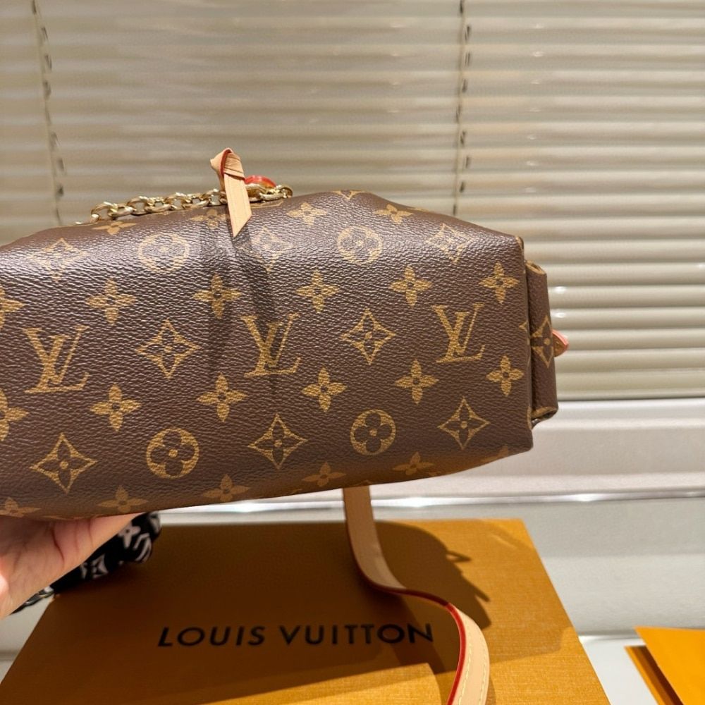 Louis Vuitton Odyssey Bag Monogram Brown 10.6 Inches M25085