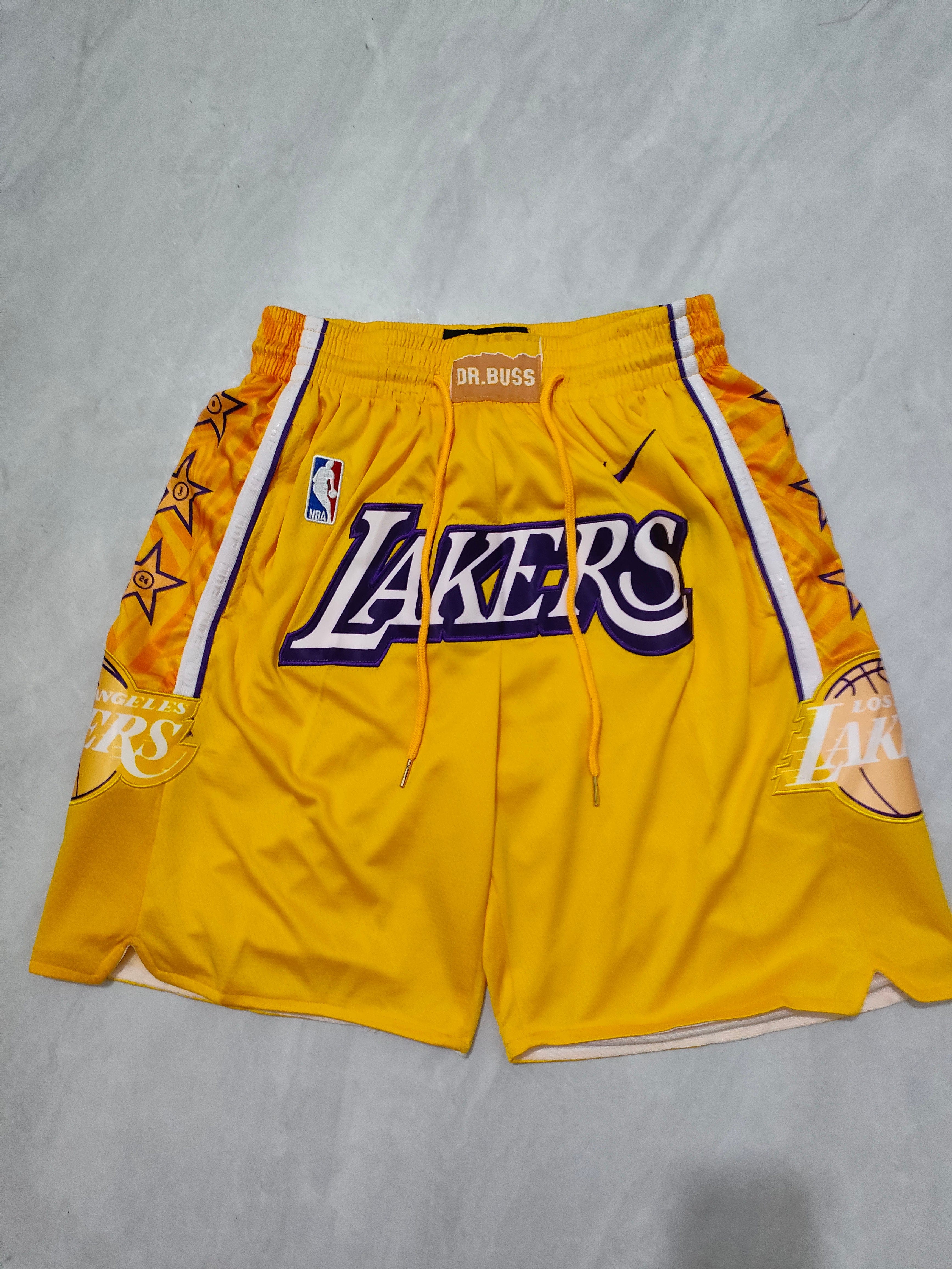Los Angeles Lakers Yellow City Edition Pocket Pants