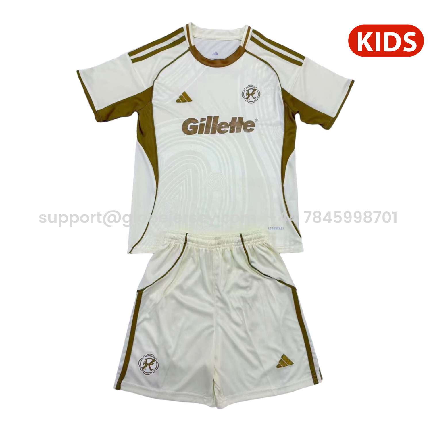 New England Revolution 25-26 Pre-Match Training Kids Kit