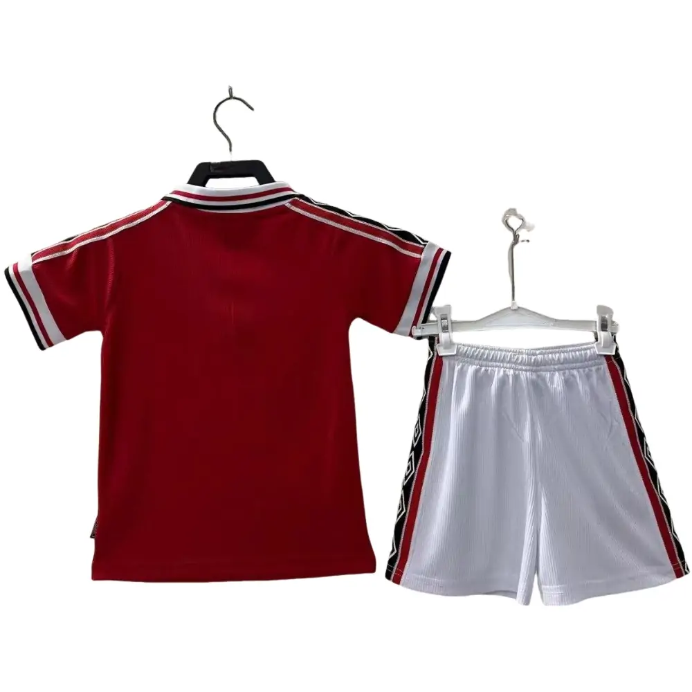 1998/99 Manchester United Home Retro - Kids' Kit