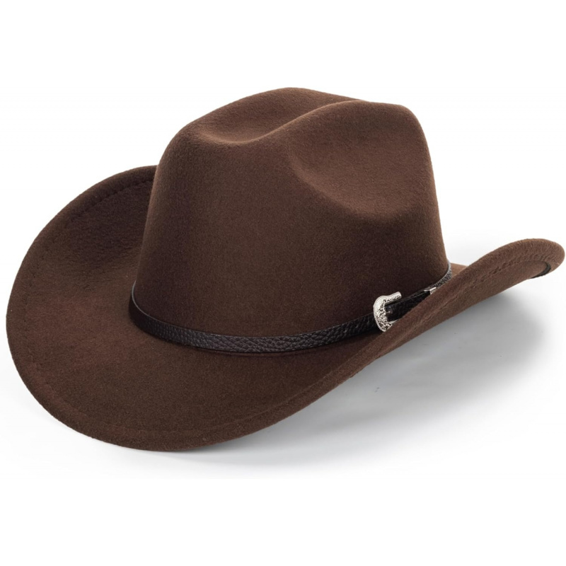 Women's Western Cowboy Hats Classic Felt Hats