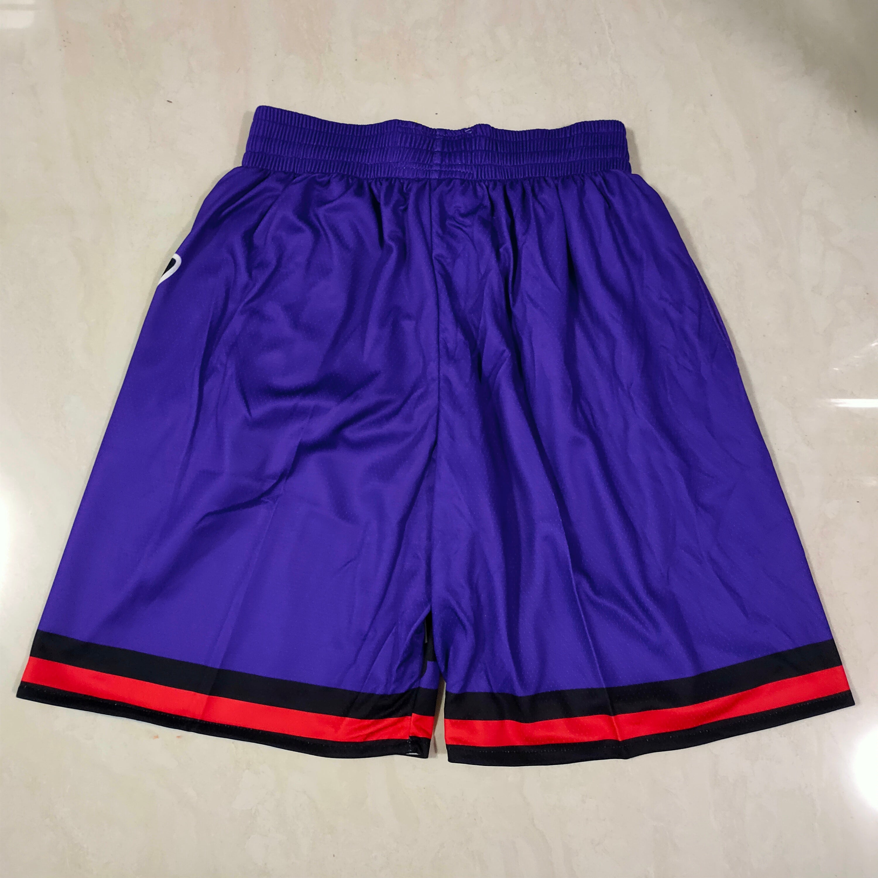 Toronto Raptors purple mitchell&ness pocket pants