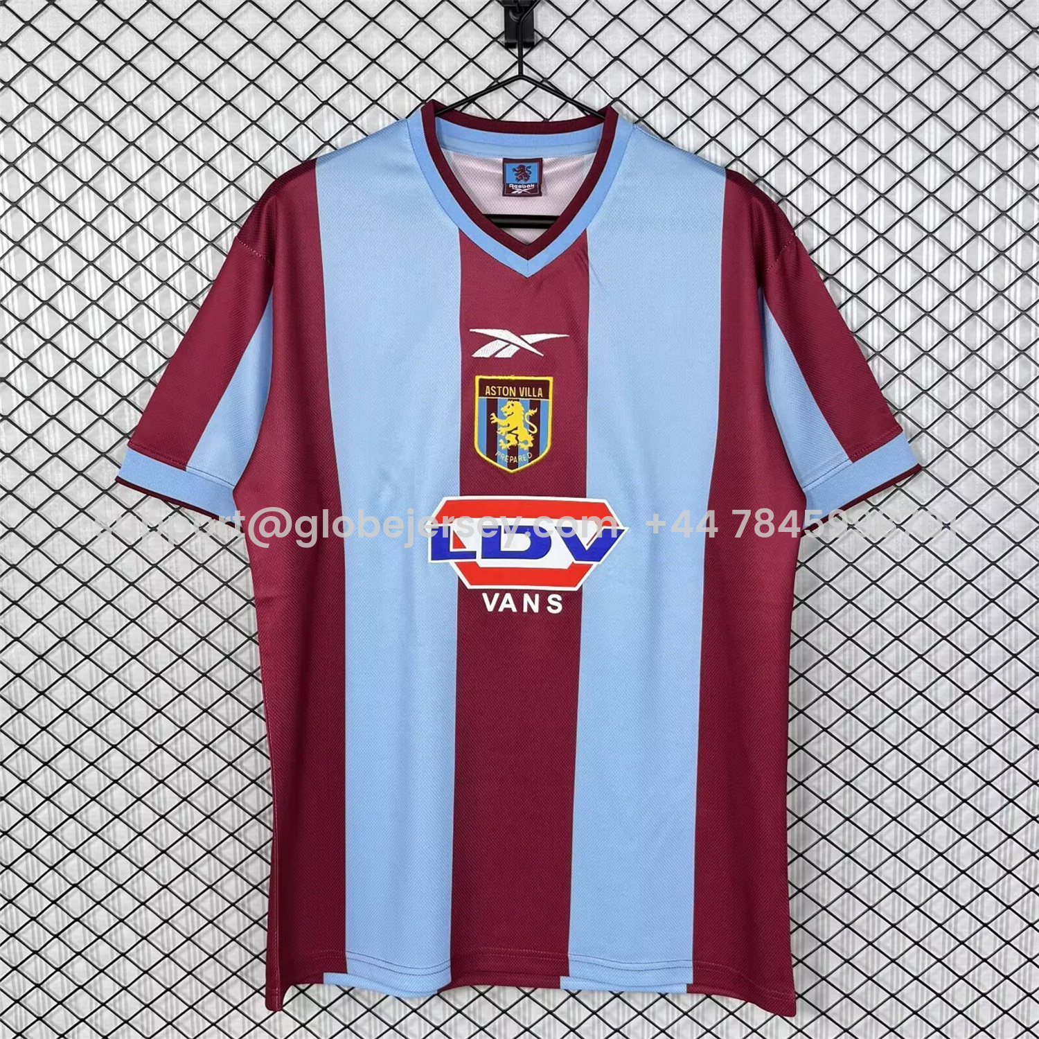 Retro Aston Villa 1999-00 Home Jersey