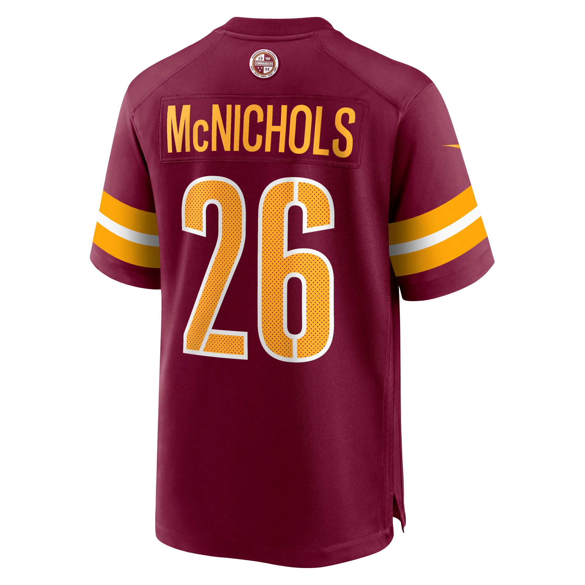 Washington Commanders Jeremy McNichols Burgundy Jersey