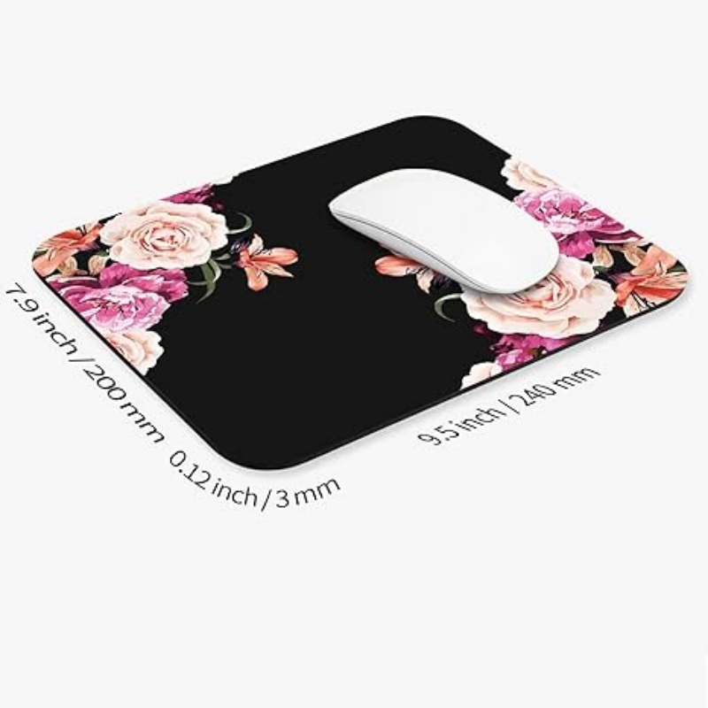 PADARTISAN Square Mouse Pad, Personalized Premium-Textured Custom Mouse Mat Design