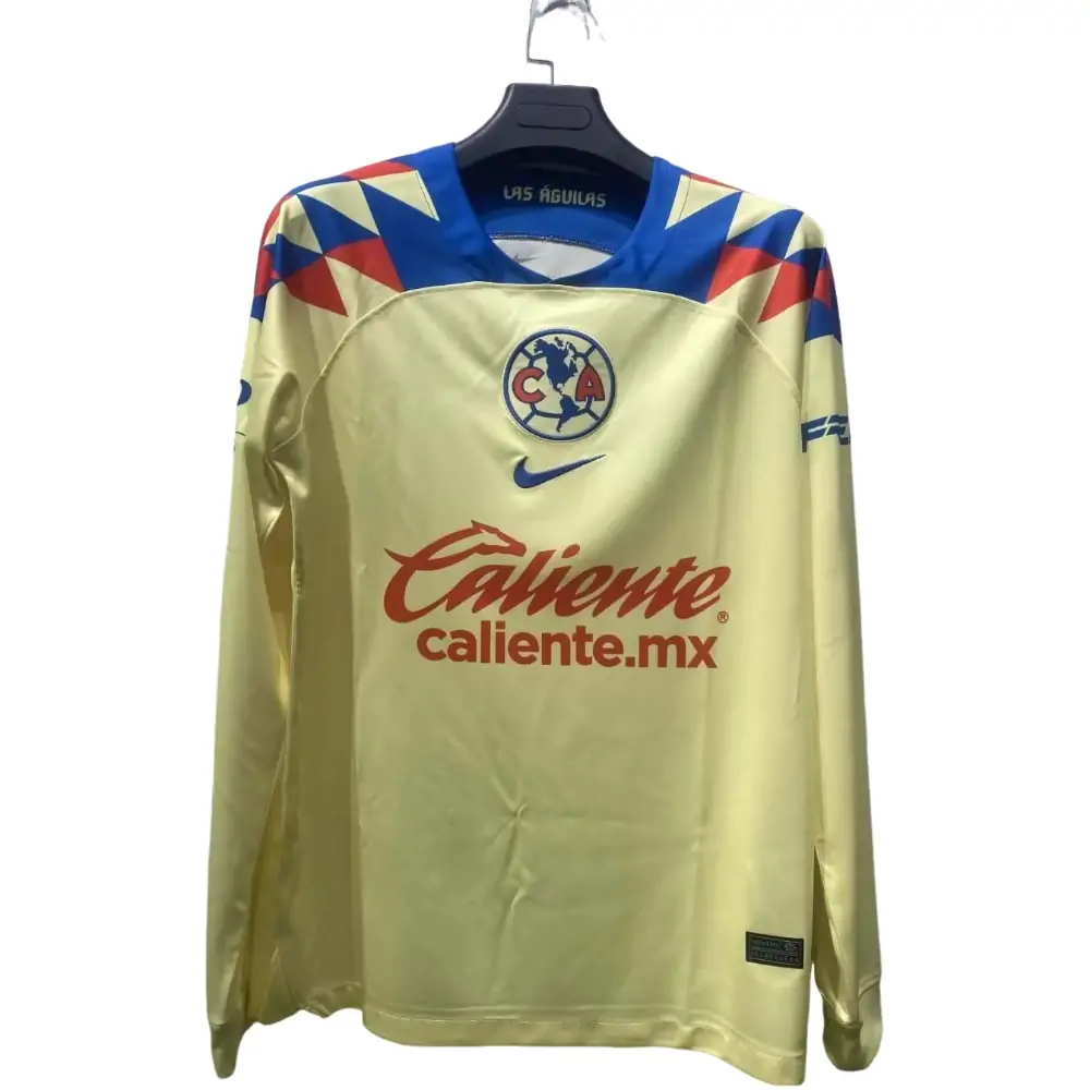 2023/2024 Long Sleeve América Home Jersey 1:1 Thai Quality - Fans Edition