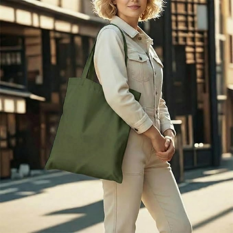 CANVORY 1 Pack Available Premium Canvas Reusable Tote Gift Bags