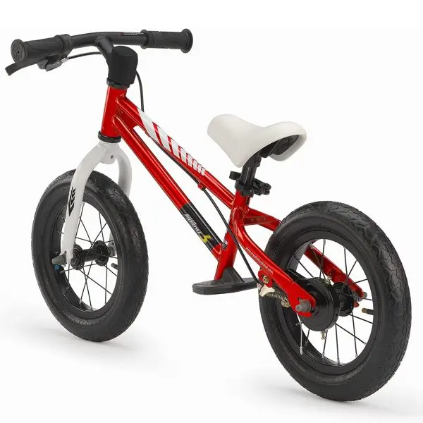 12-Inch Kids' Balance Bike with Dual Hand Brakes – Ideal for Ages 2–5 (Red)