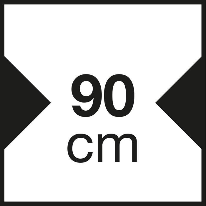 GLEM GAS - Cappa telescopica GHE902IX-INOX