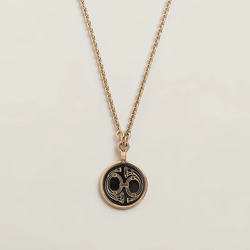 Medaille Bijou Deux Cors necklace, small model
