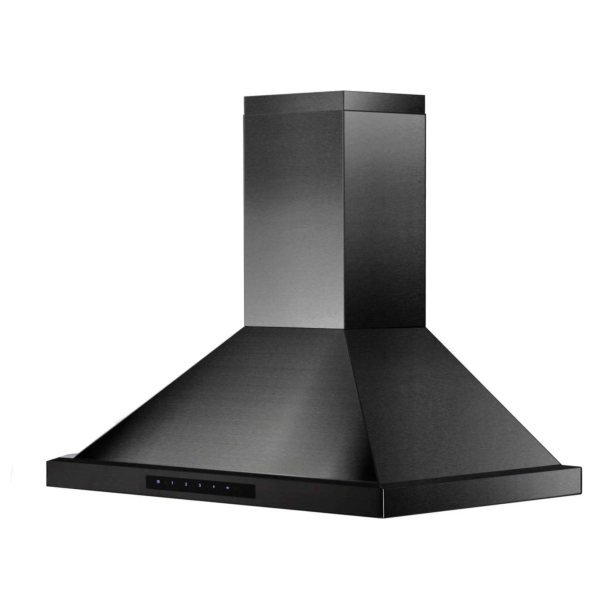 ZLINE 36 in. Wall Mount Range Hood in Black Stainless Steel (BSKBN-36)
