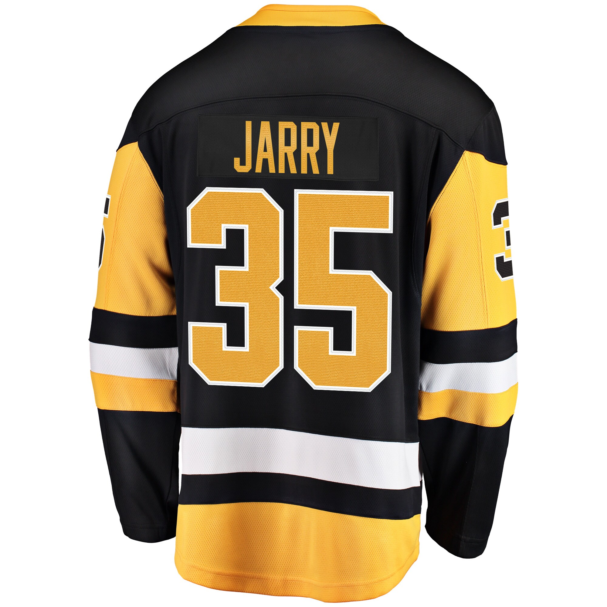 Tristan Jarry Pittsburgh Penguins Fanatics Home Breakaway   Jersey – Black