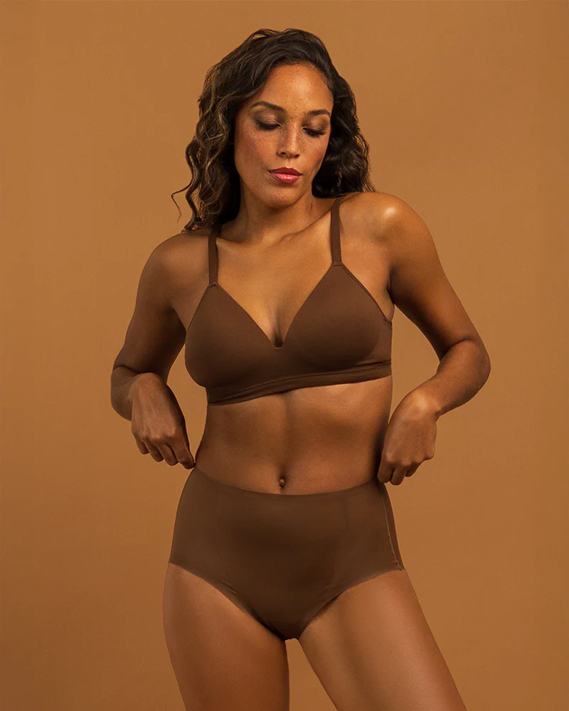 WOMEN'S LAYER ZERO SEAMLESS WIRELESS T-SHIRT BRA