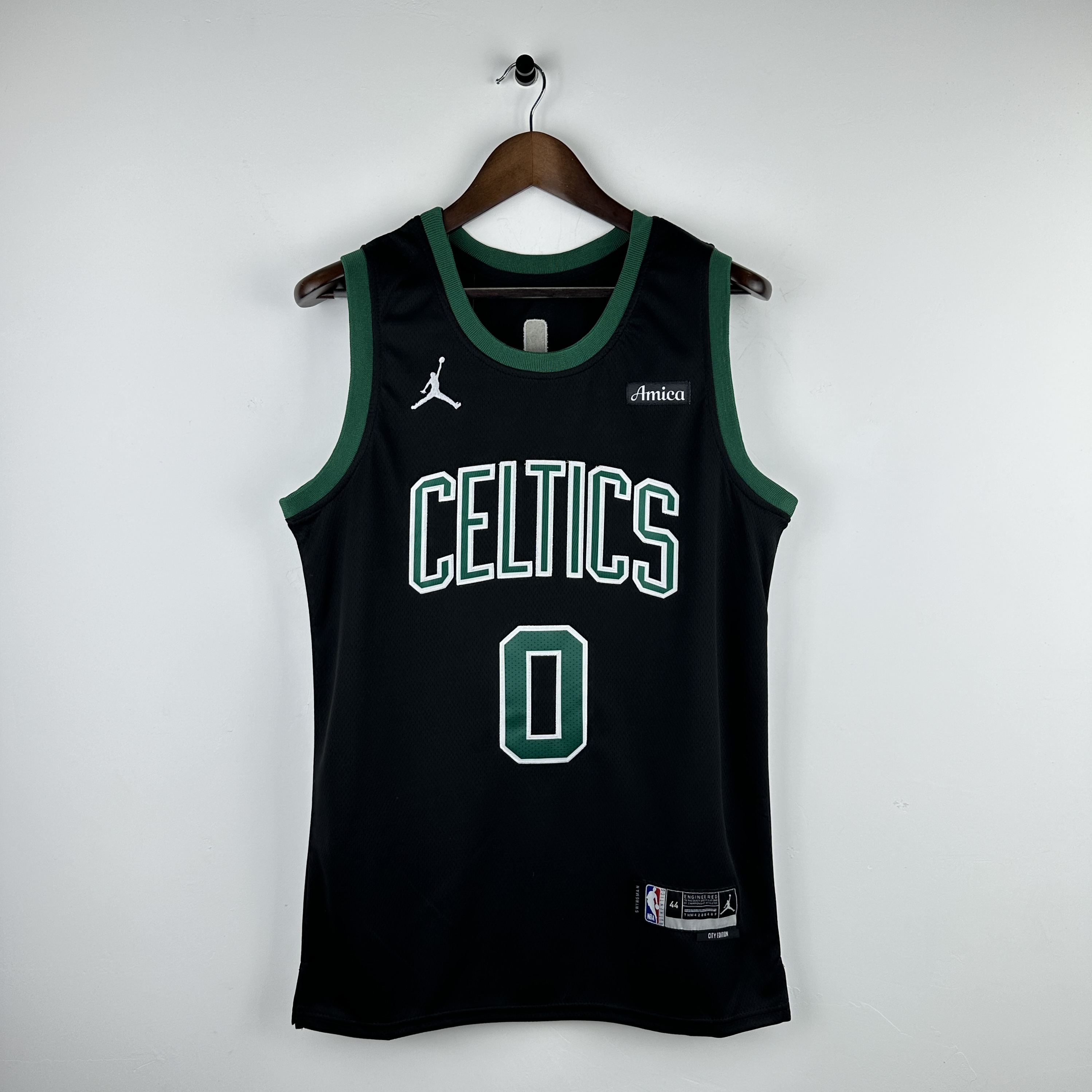 Embroidered Celtics Jumpman No. 0 Tatum